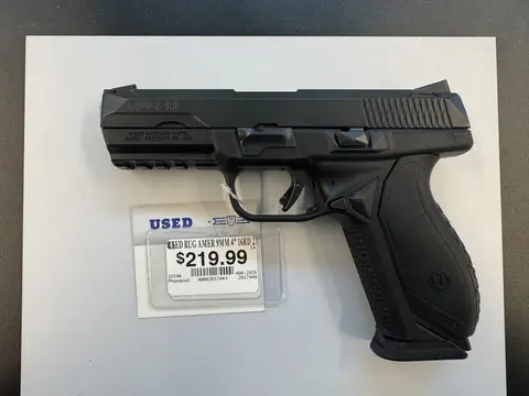 Ruger American 9mm
